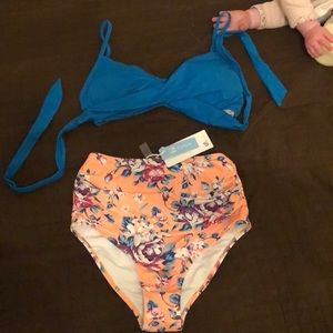 CUPSHE high waisted bikini